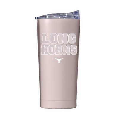 LOGO BRANDS Texas Longhorns 20oz. Fashion Color Tumbler in Light Pink