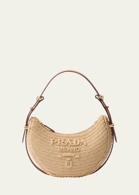 Logo Crochet Shoulder Bag