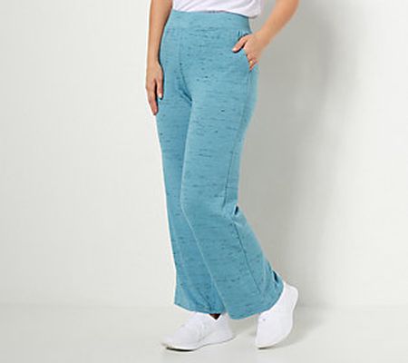 LOGO Lounge by Lori Goldstein Regular Wide Leg Pants