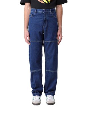 Logo Patch Panelled Jeans Marcelo Burlon