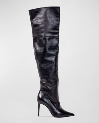 Lola Calfskin Over-The-Knee Boots