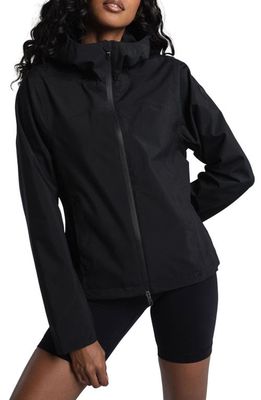 Lole Element Waterproof Rain Jacket in Black Beauty