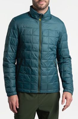 Lole Kaslo Water Repellent PrimaLoft® Insulated Packable Jacket in Arctic Blue 