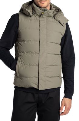 Lole Odin Down Vest in Desert Green