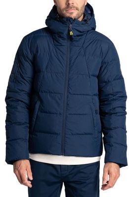 Lole Odin Water Repellent Quilted 700 Fill Power Down Jacket in Night Sky