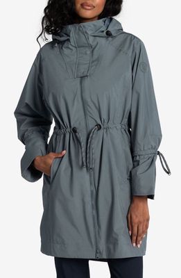 Lole Piper Waterproof Oversize Rain Jacket in Ash