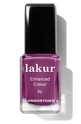 Londontown Enhanced Color Nail Polish in Violet Hibiscus
