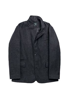 Longbush Padded Wool-Blend Jacket