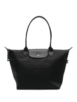 Longchamp large Le Pliage Energy canvas tote bag - Black