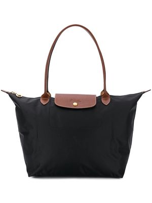 Longchamp large Le Pliage tote bag - Black