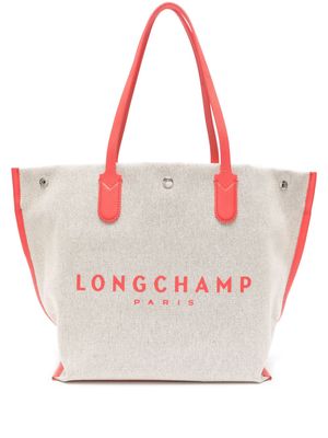 Longchamp large Roseau L tote bag - Red