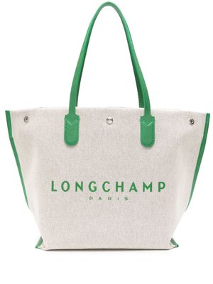 Longchamp large Roseau L tote bagv - Neutrals