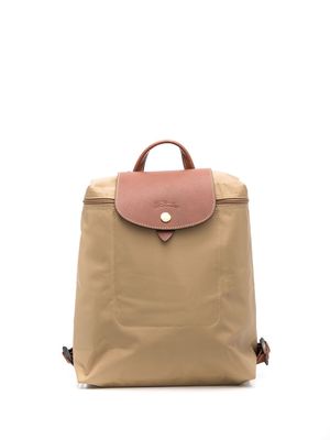 Longchamp Le Pilage Original backpack - Neutrals