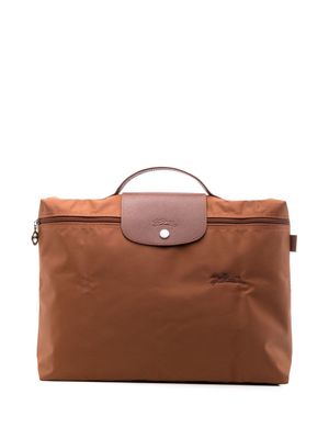 Longchamp Le Pliage briefcase - Brown