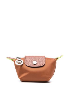 Longchamp Le Pliage coin purse - Brown