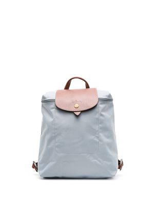 Longchamp Le Pliage logo-debossed backpack - Grey