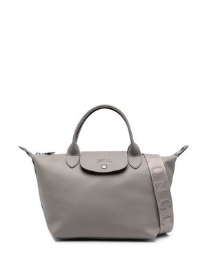Longchamp Le Pliage logo-strap bag - Grey
