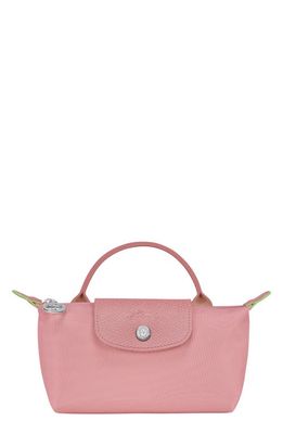 Longchamp Le Pliage Recycled Canvas Cosmetics Case in Petal Pink
