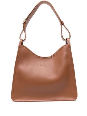 Longchamp medium Le Foulonné shoulder bag - Brown