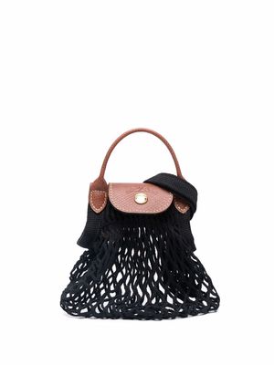 Longchamp mini Le Pliage Filet net bag - Black