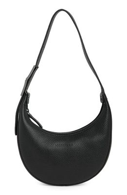 Longchamp Roseau Essential Half Moon Hobo Bag in Black