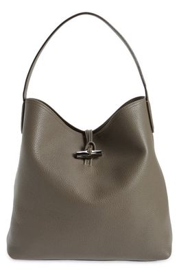 Longchamp Roseau Essential Hobo Bag in Grey