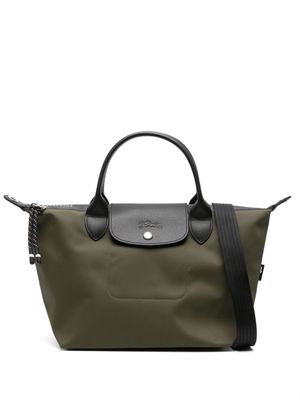 Longchamp small Le Pliage Energy econyl-leather bag - Green