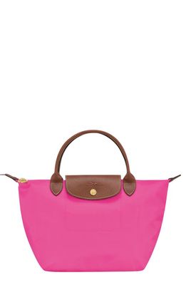 Longchamp Small Le Pliage Top Handle Bag in Candy