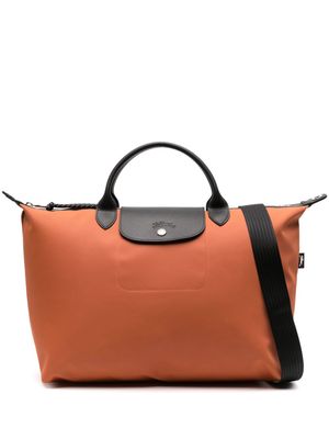 Longchamp XL Le Pliage Energy tote bag - Orange