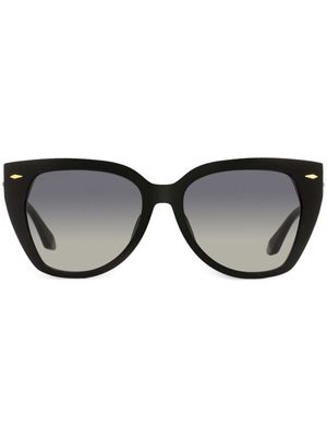 Longines butterfly-frame sunglasses - Black