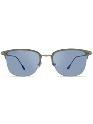 Longines Clubmaster-frame tinted sunglasses - Neutrals