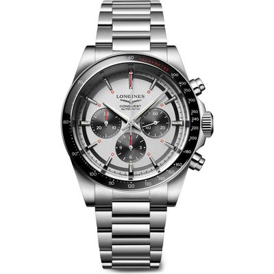 Longines Conquest Automatic Bracelet Watch, 42mm in White 