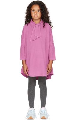Longlivethequeen Kids Purple Babyrib Dress
