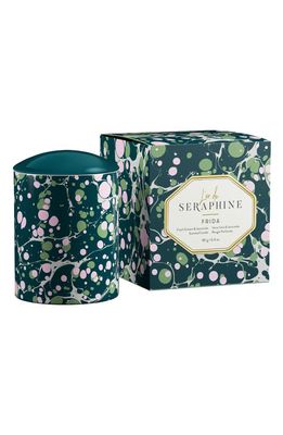 L'Or de Seraphine Frida Medium Ceramic Jar Candle in Green