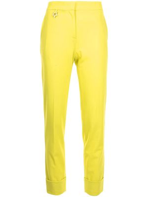 Lorena Antoniazzi straight-leg wool trousers - Yellow