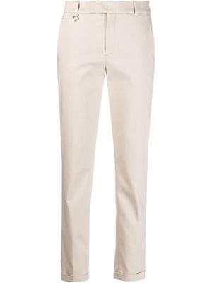Lorena Antoniazzi tailored-design cropped trousers - Neutrals