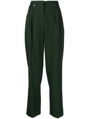 Lorena Antoniazzi tapered tailored trousers - Green