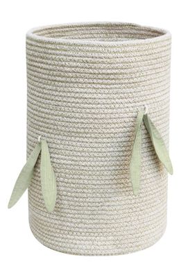 Lorena Canals Bamboo Leaf Basket in Natural