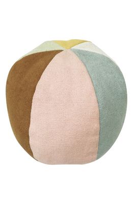 Lorena Canals Beach Ball Cushion in Vintage Nude Vintage Blue