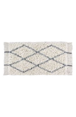 Lorena Canals Berber Washable Wool Rug in Natural Charcoal