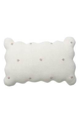 Lorena Canals Biscuit Polka Dot Cushion in Ivory
