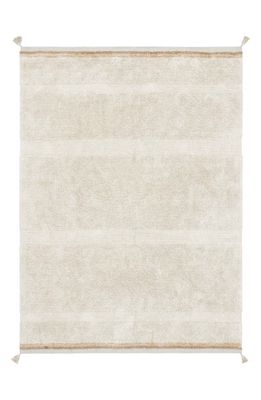 Lorena Canals Bloom Washable Rug in Natural