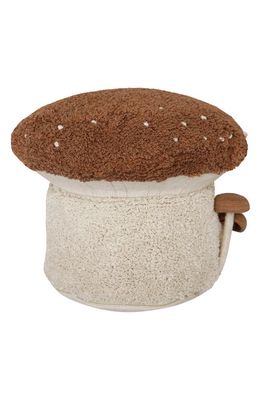 Lorena Canals Boletus Pouf in Toffee Natural