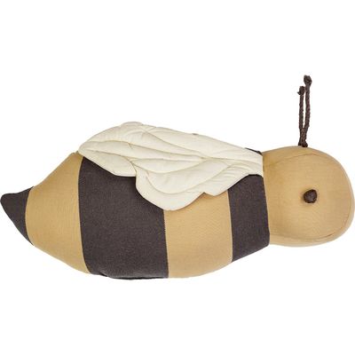 Lorena Canals Buzzy Bee Cushion in Black 