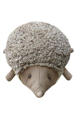 Lorena Canals Hedgehog Floor Cushion in Natural Light Brown