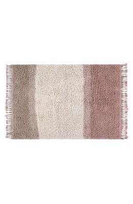 Lorena Canals Into the Blue Washable Wool Rug in Dusty Pink