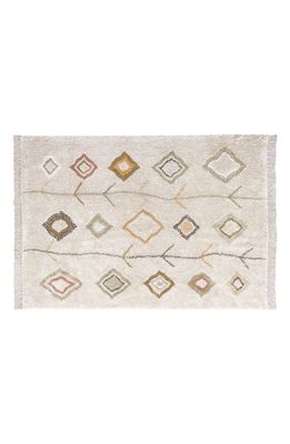 Lorena Canals Kaarol Earth Washable Cotton Rug in Natural