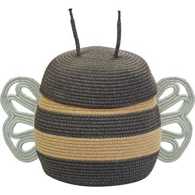 Lorena Canals Mama Bee Basket in Black 