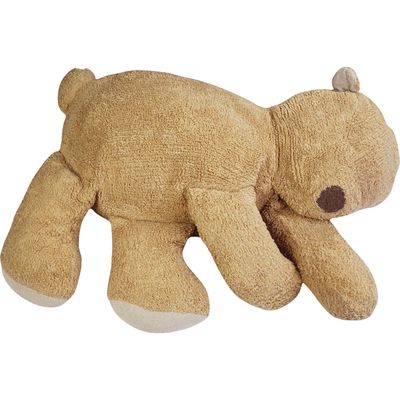 Lorena Canals Sleepy Bear Pouf in Light Honey 