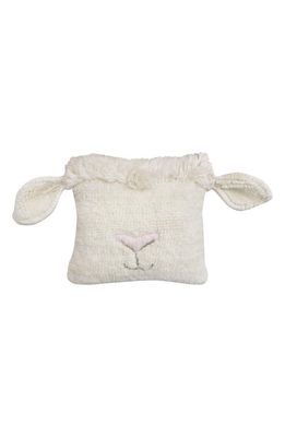 Lorena Canals Washable Wool Sheep Cushion in Sheep White